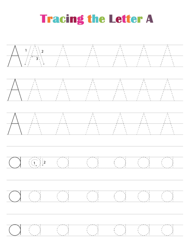 printable letter tracing worksheets pdf free download