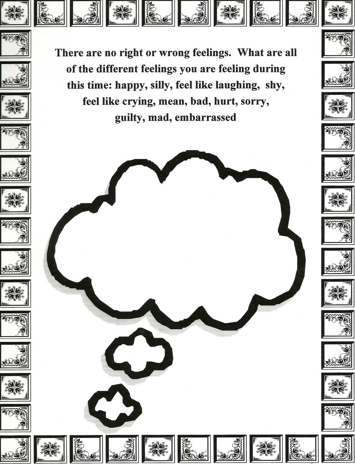 free printable art therapy worksheets