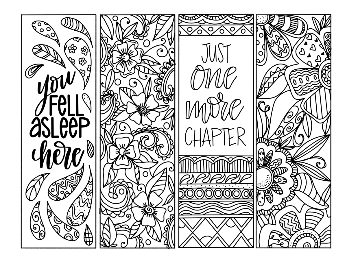 free printable bookmarks