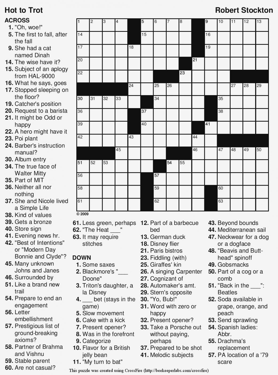 Free Printable Easy Crossword Puzzles For Beginners Printable Crossword Puzzles Free Printable Easy Crossword Puzzles For Beginners Printable Crossword Puzzles