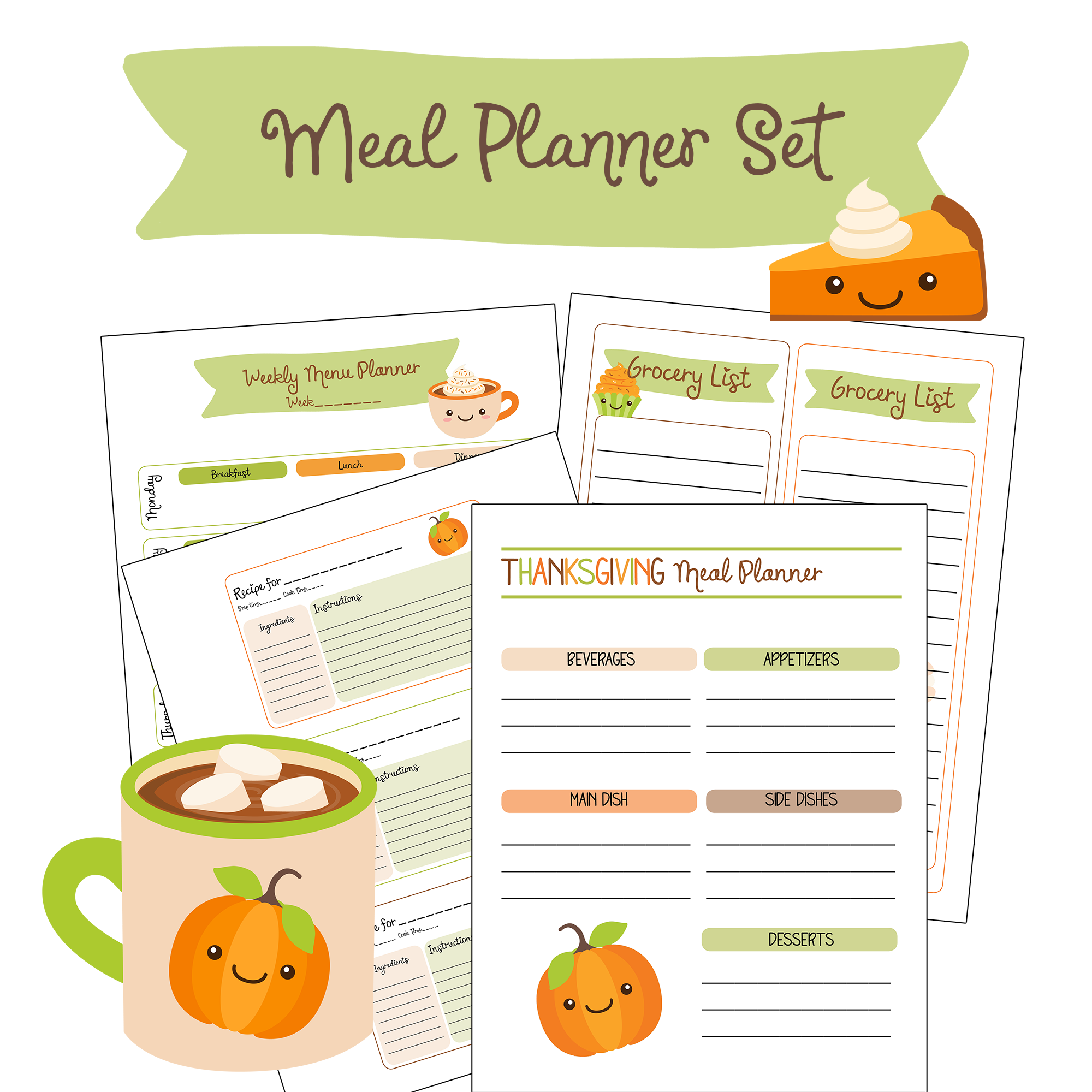 thanksgiving meal planner printable thanksgiving meal planner printable
