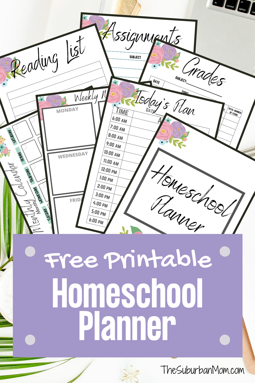 homeschool planner printable homeschool planner printable
