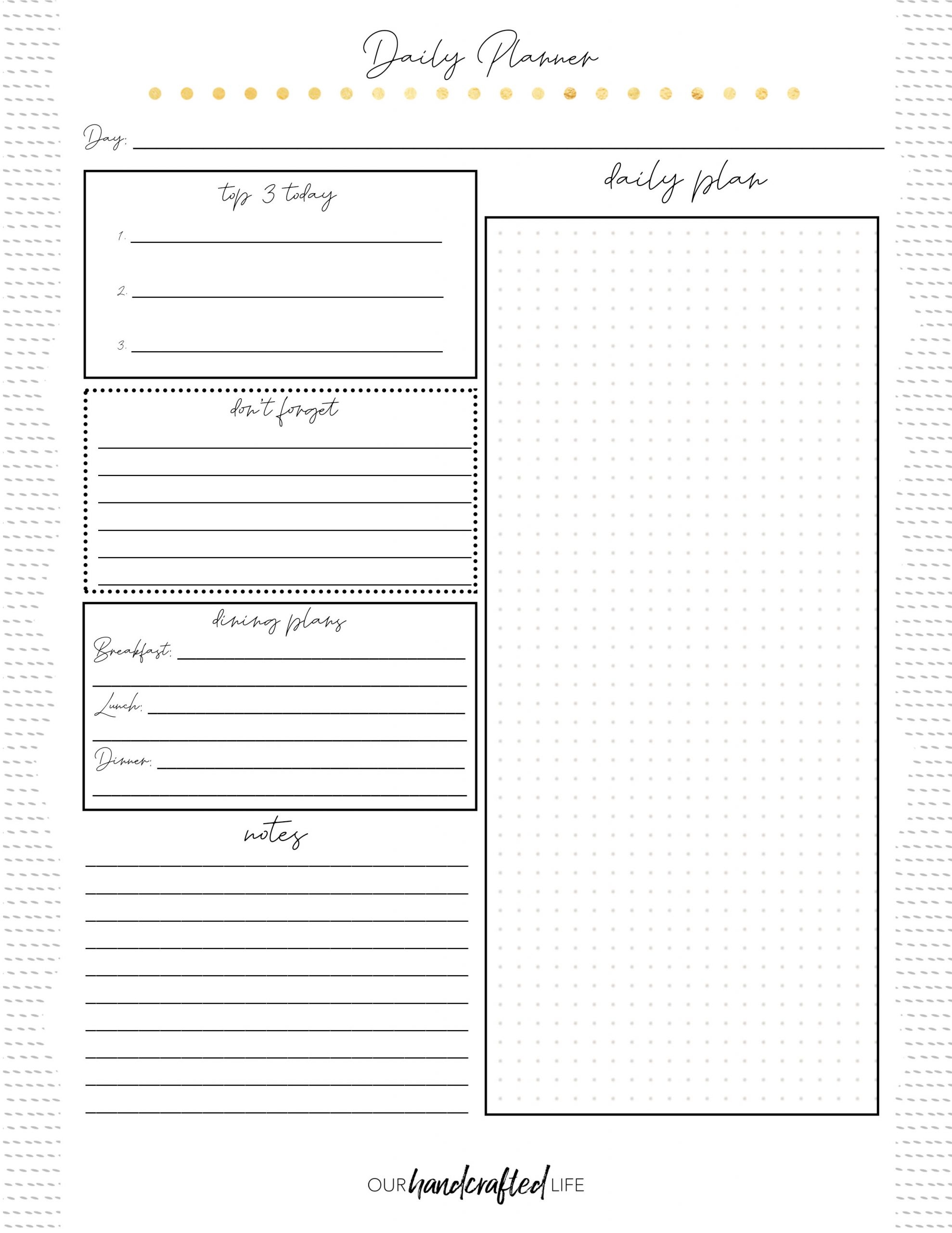 planner sheets printable planner sheets printable