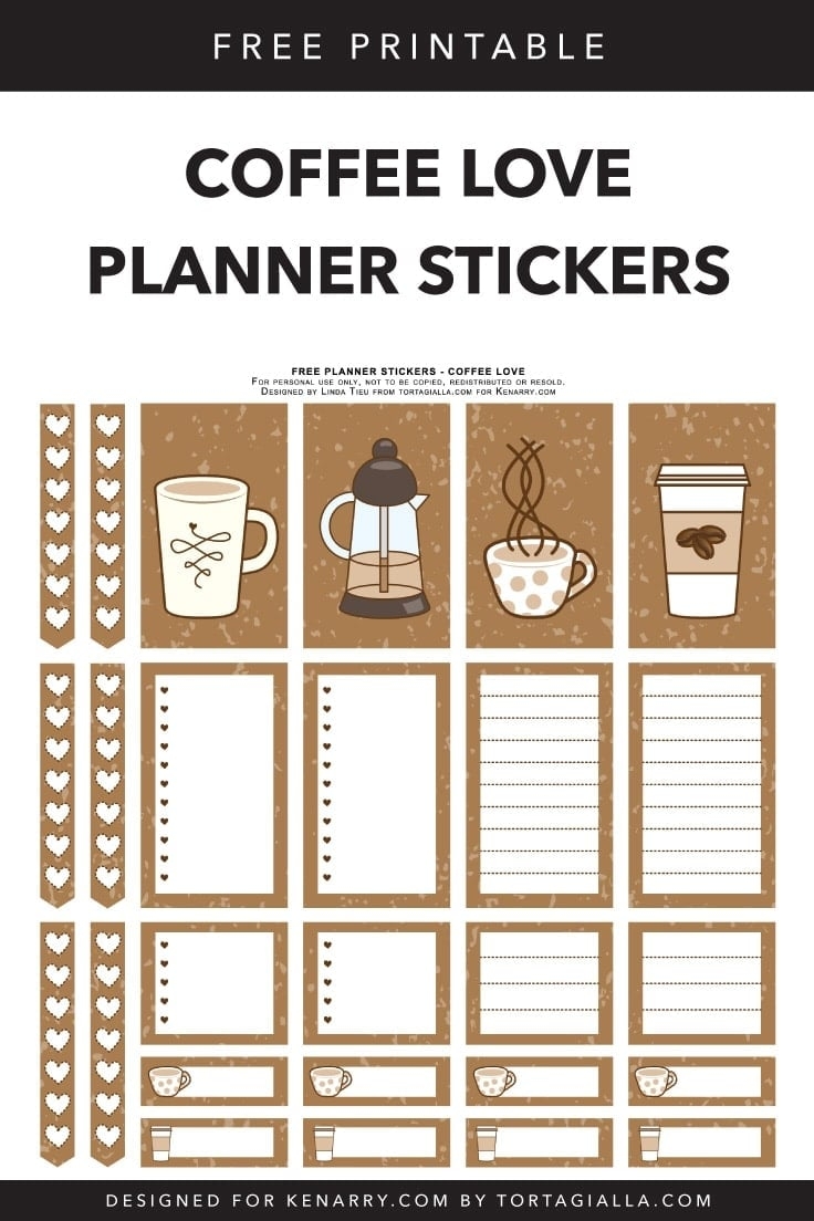 planner free printable stickers