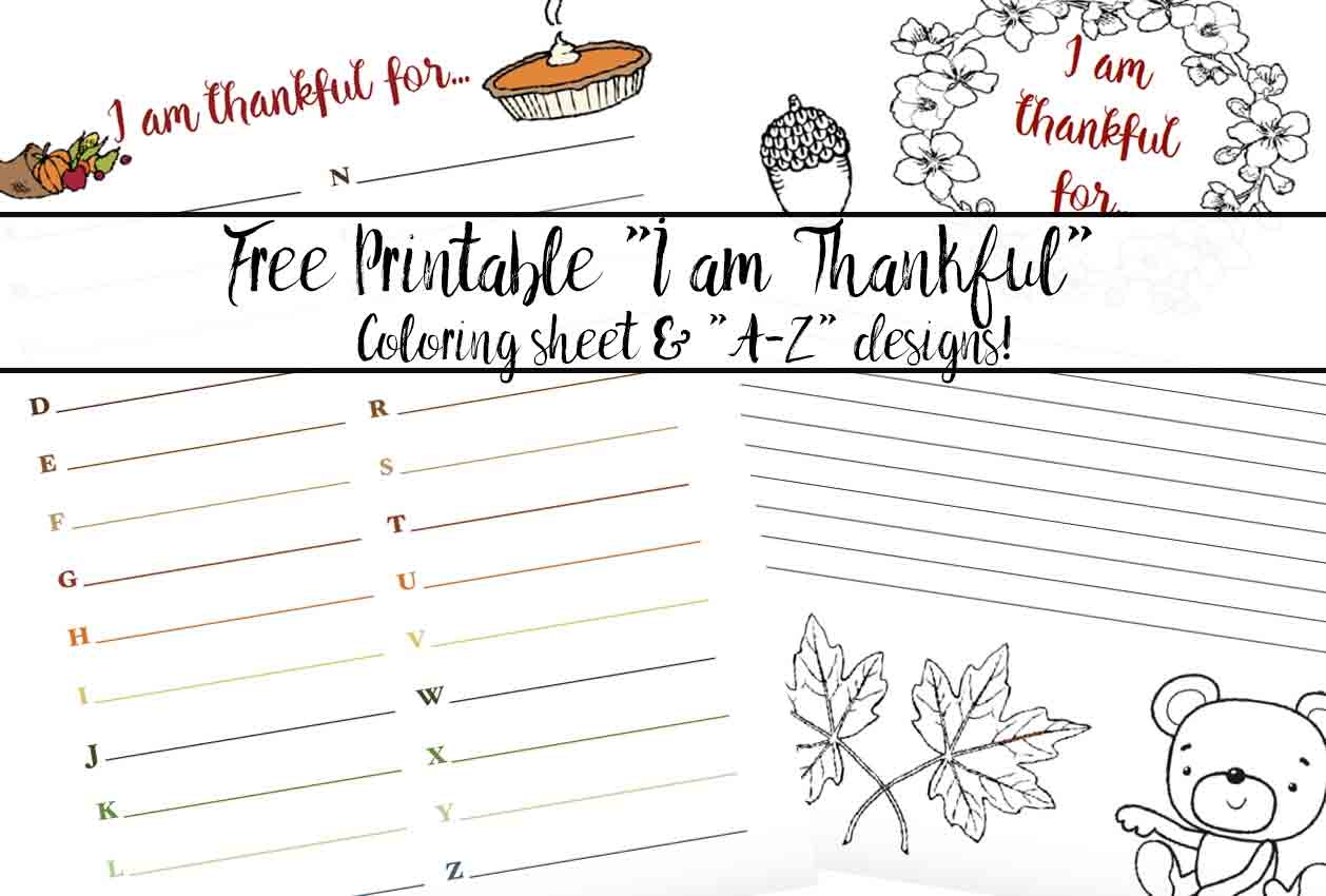 free printable worksheets on thanksgiving