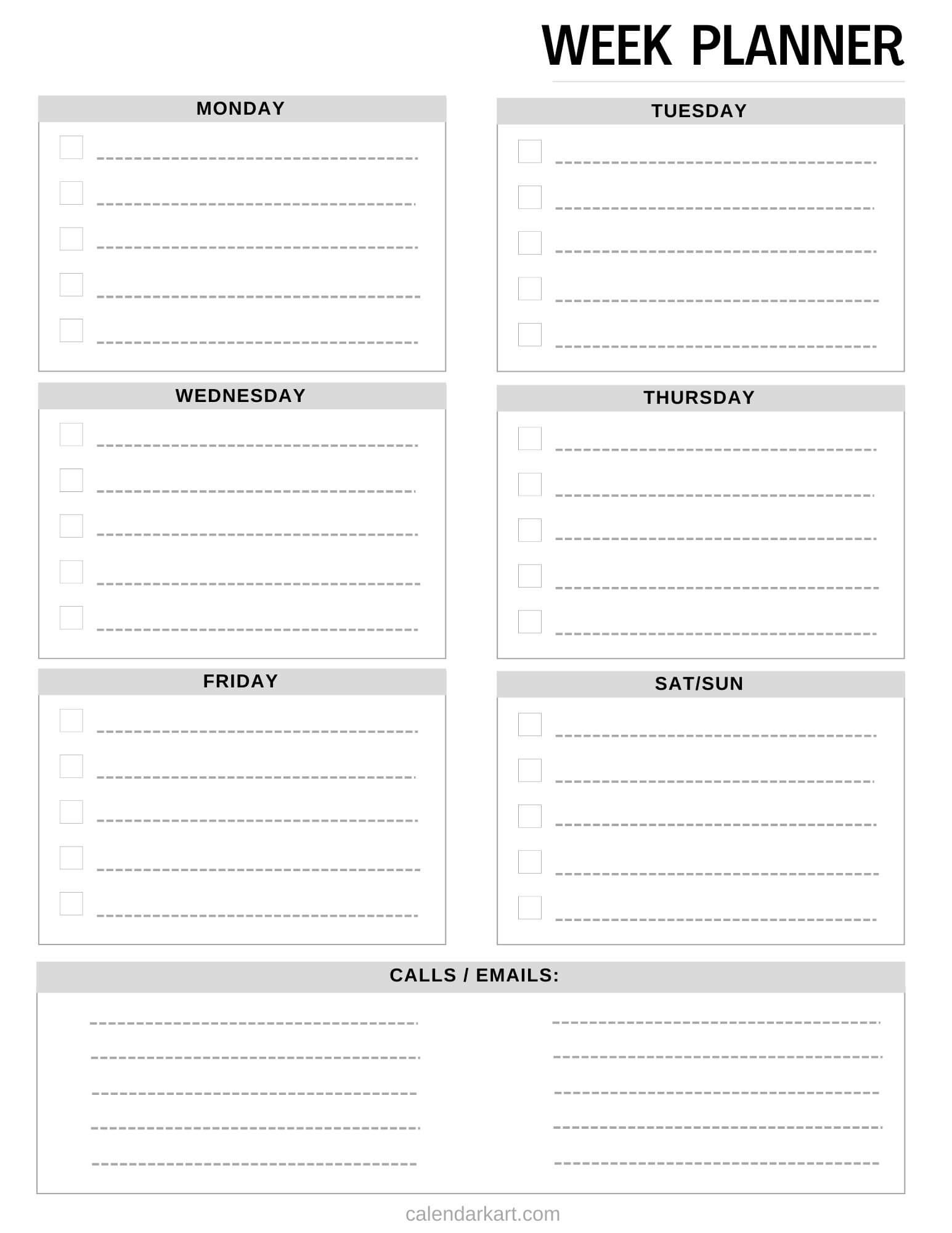 weekly printable planner pages weekly printable planner pages