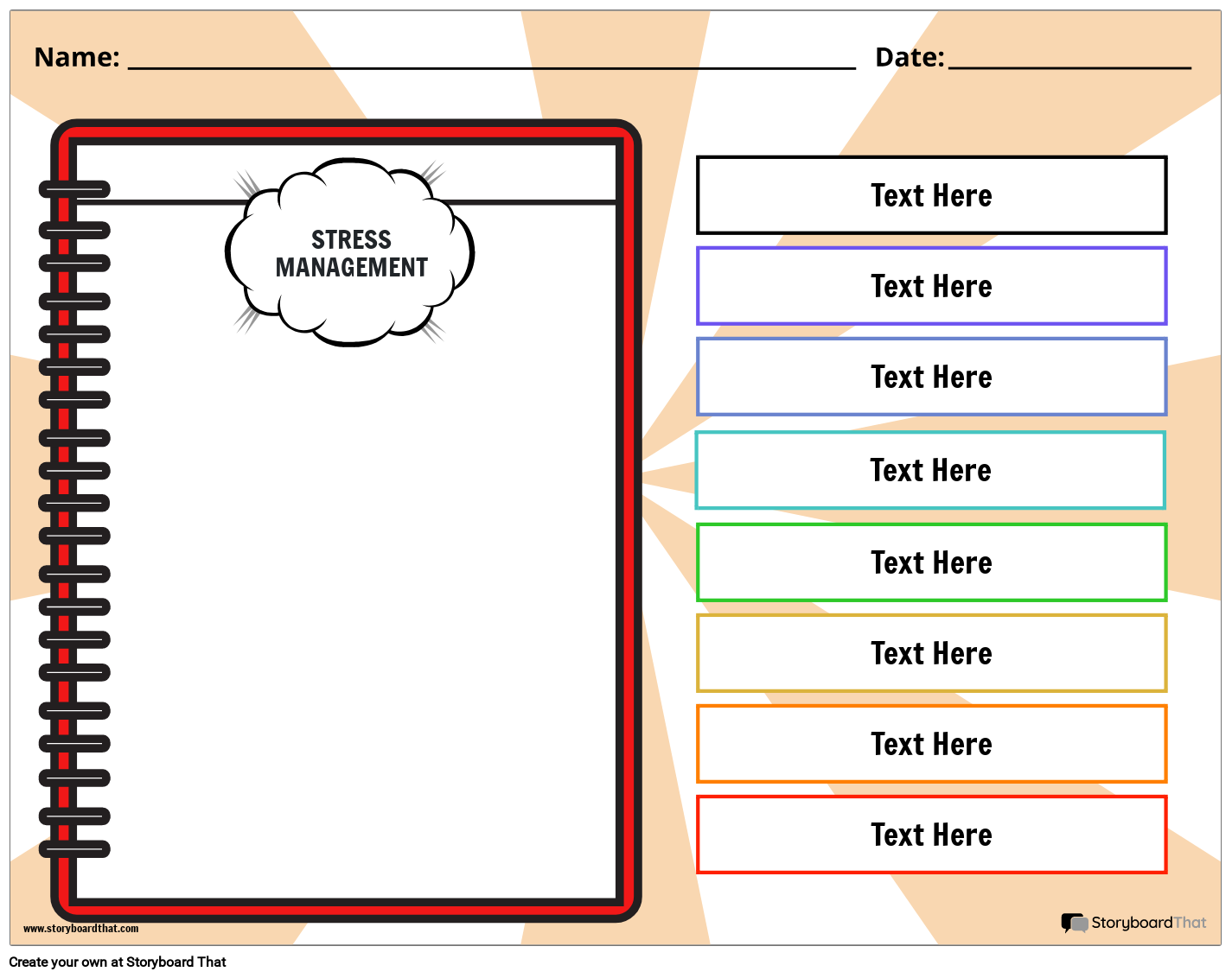 Free Stress Worksheets By Storyboard That Create Customize Free Stress Worksheets By Storyboard That Create Customize