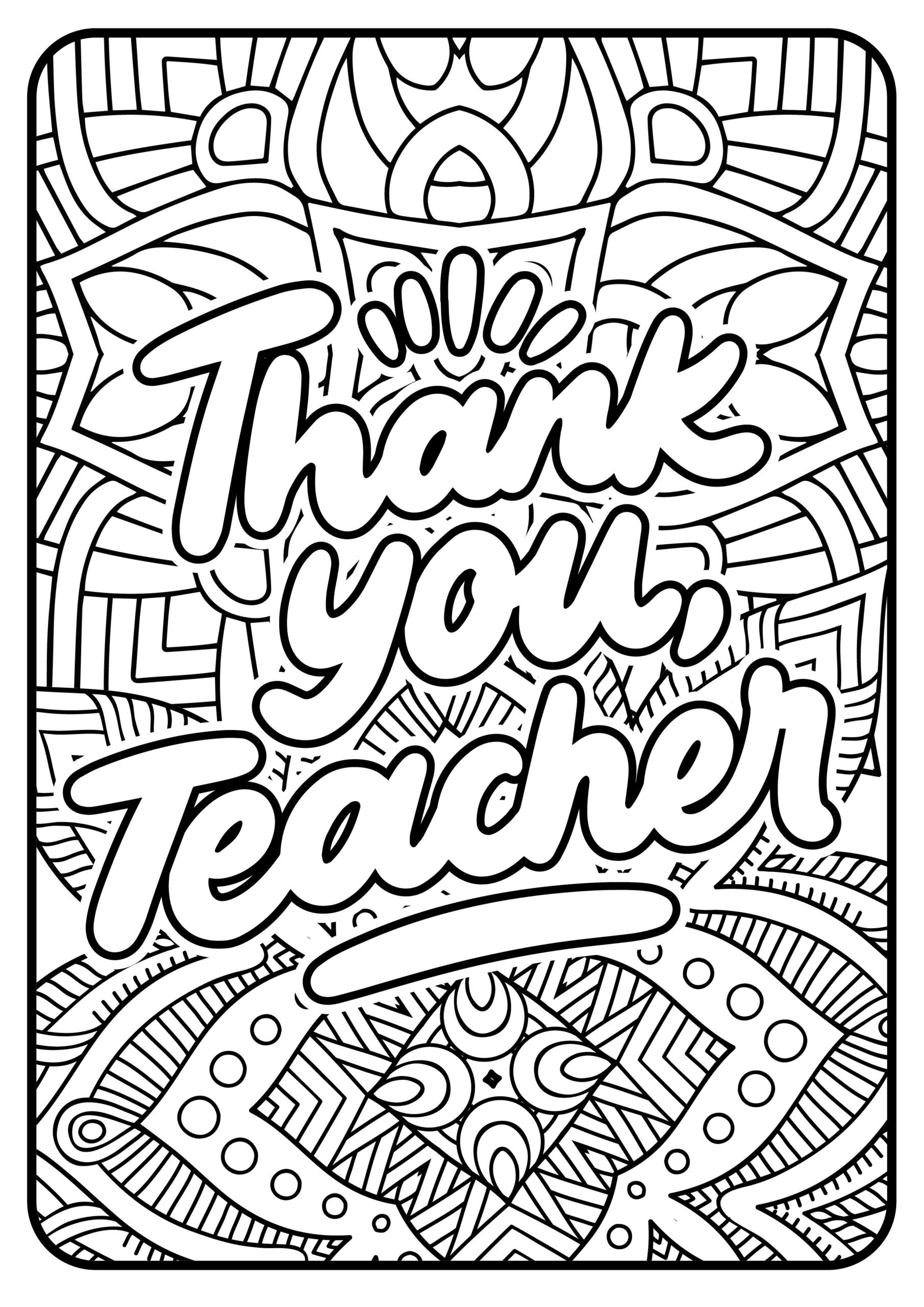 Free Teacher Appreciation Coloring Pages Play Party Plan Free Teacher Appreciation Coloring Pages Play Party Plan