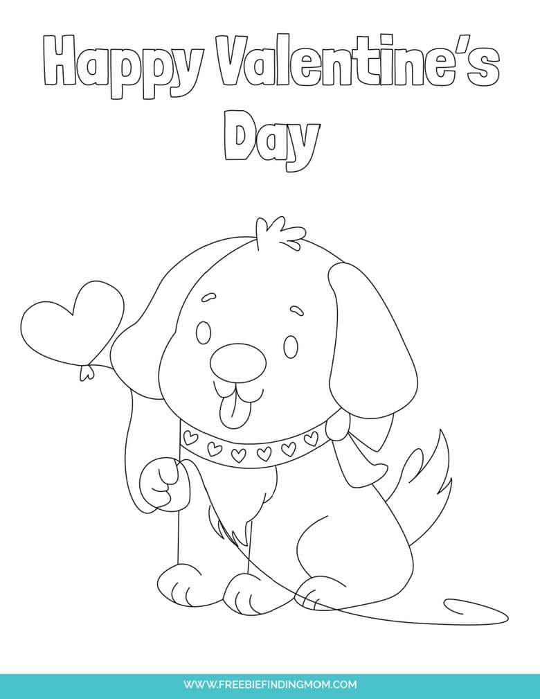 valentines coloring sheets