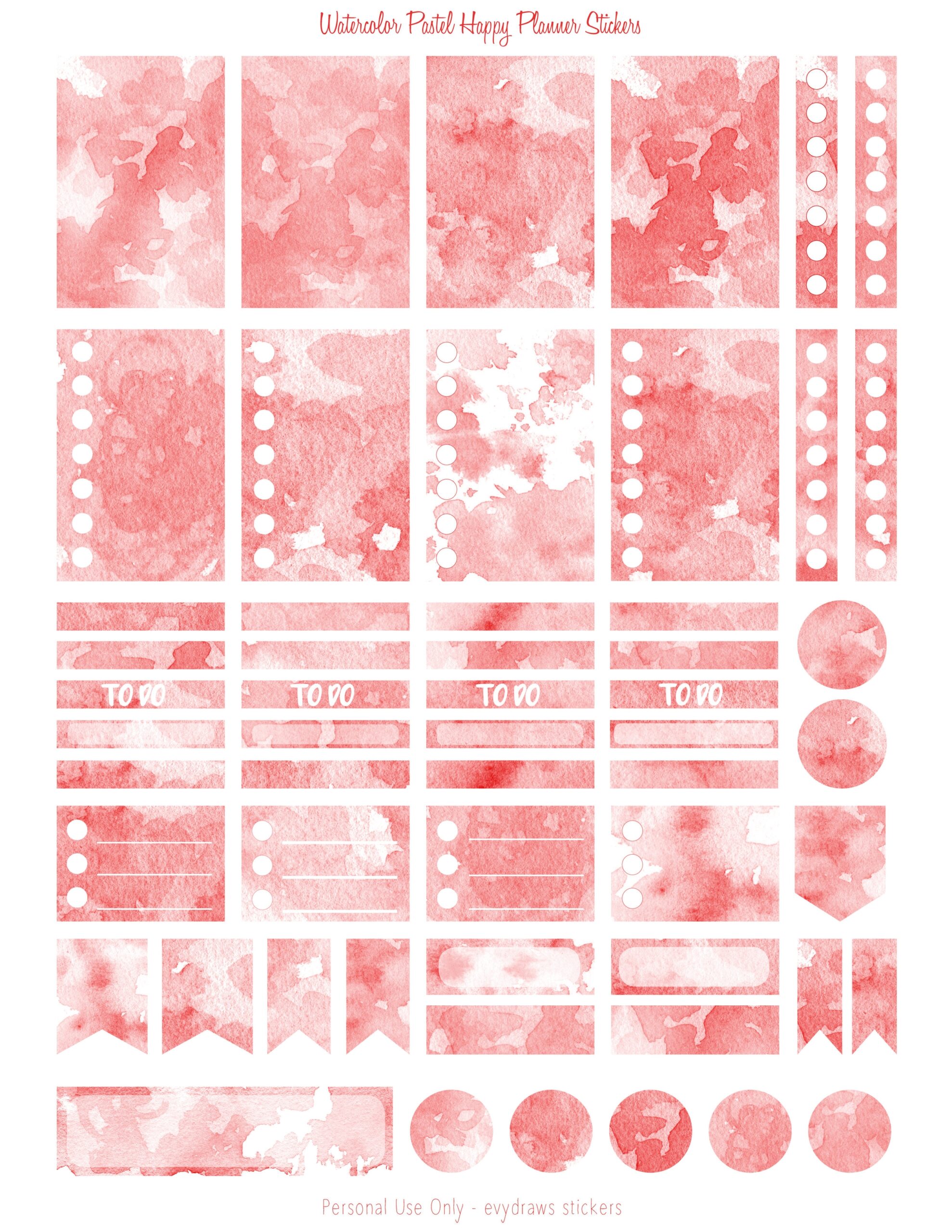 sticker planner printable sticker planner printable