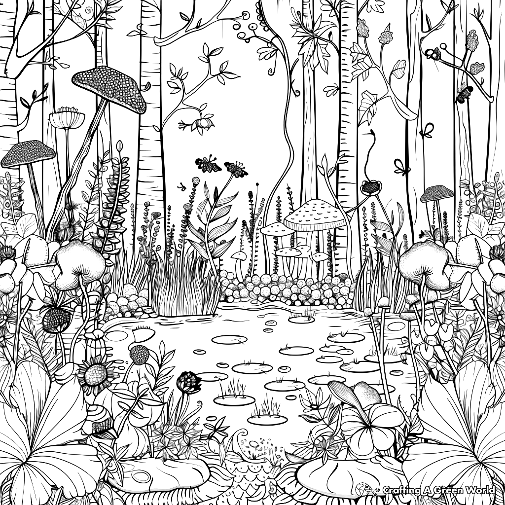 Habitat Coloring Pages Free Printable Habitat Coloring Pages Free Printable