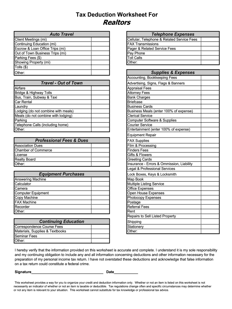 Haller Group AZ Tax Deduction Worksheet Form Fill Online Printable Fillable Blank PdfFiller Haller Group AZ Tax Deduction Worksheet Form Fill Online Printable Fillable Blank PdfFiller