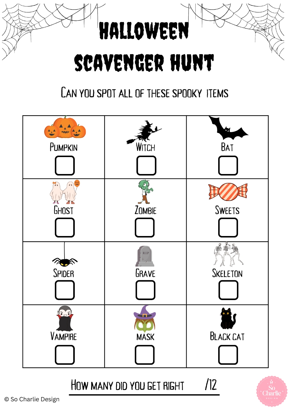 halloween activity sheets
