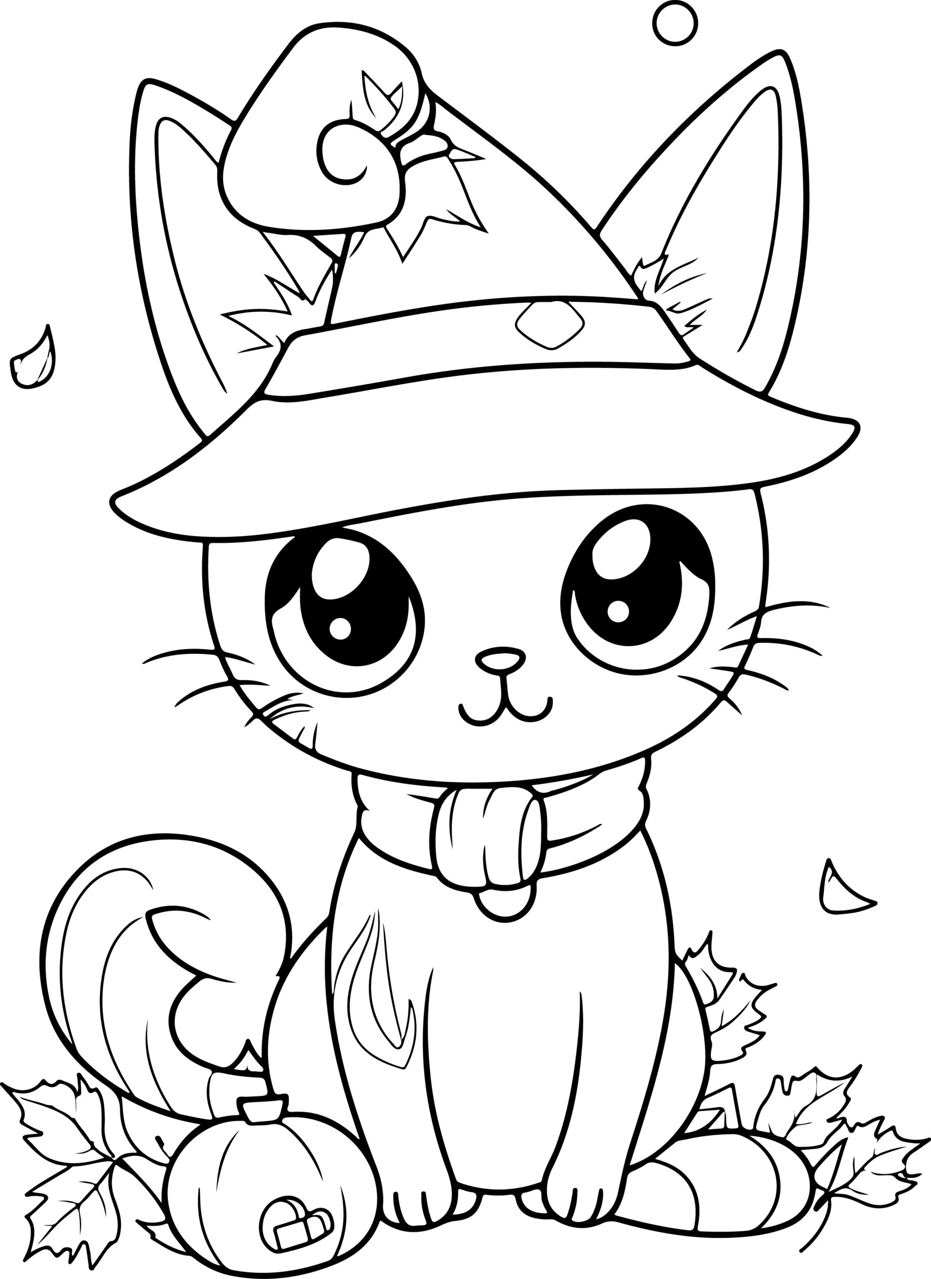 cat coloring pages