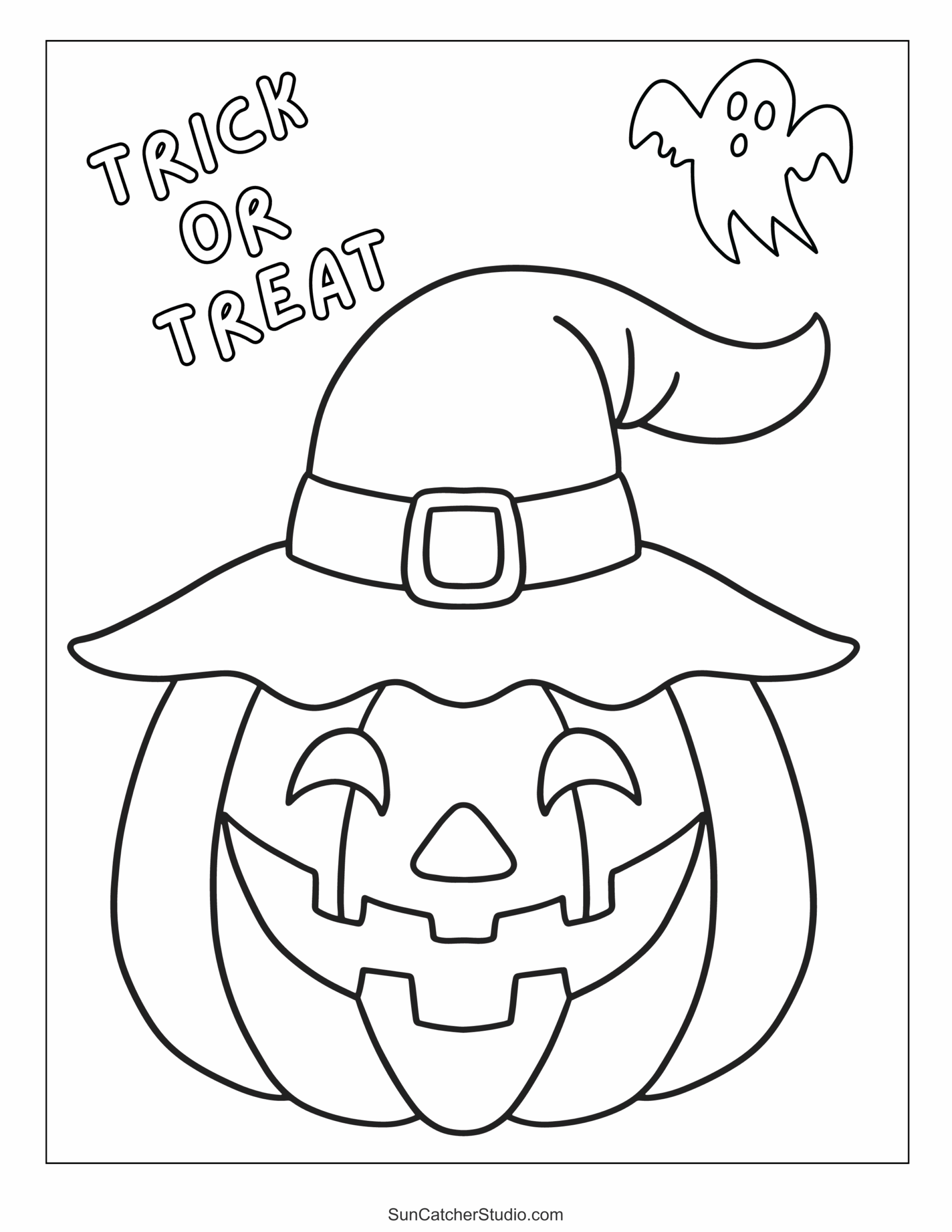 Halloween Coloring Pages And Coloring Sheets Free Printables Monograms Design Tools Patterns DIY Projects