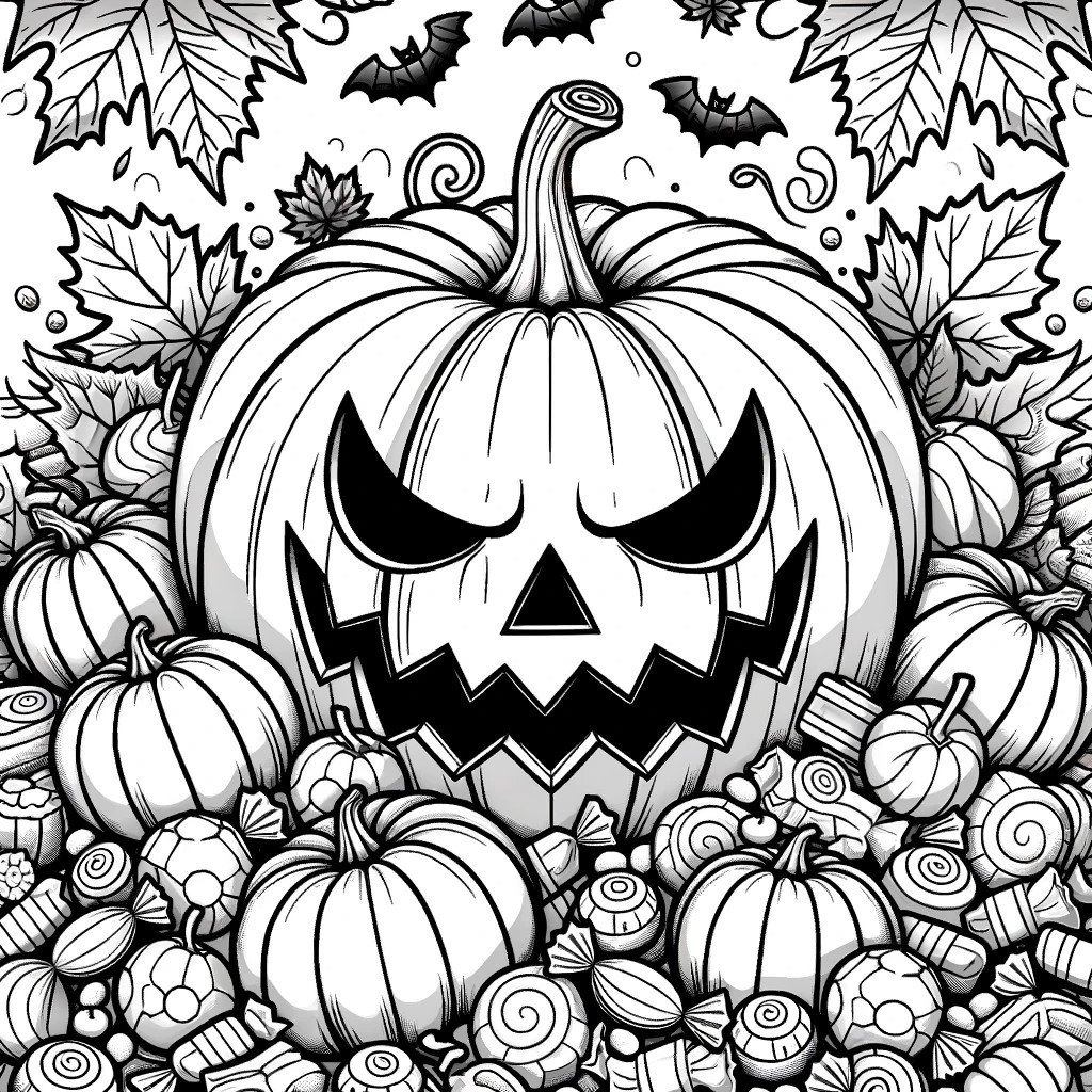 Halloween Coloring Pages Fun Designs For All Ages