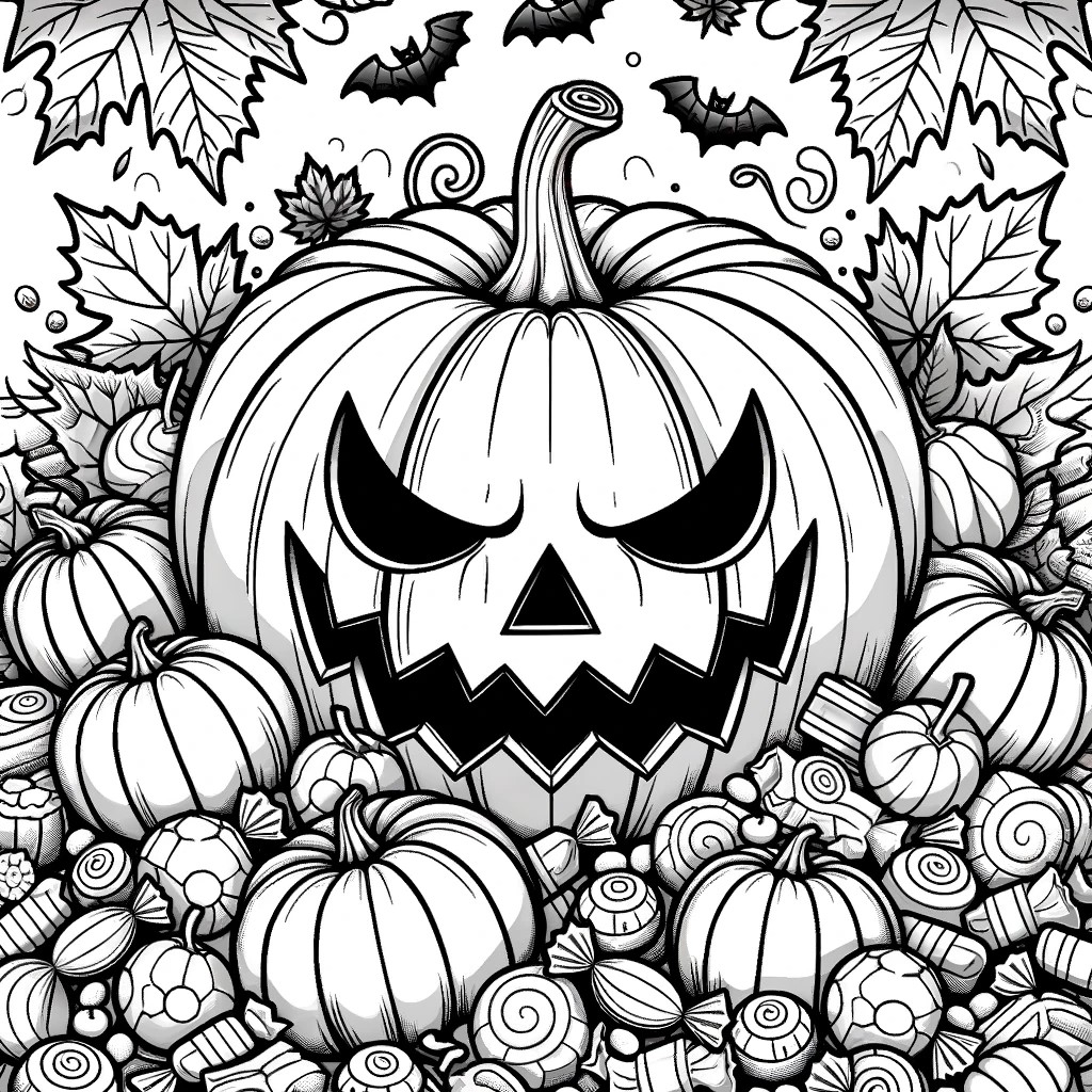Halloween Coloring Pages Fun Designs For All Ages