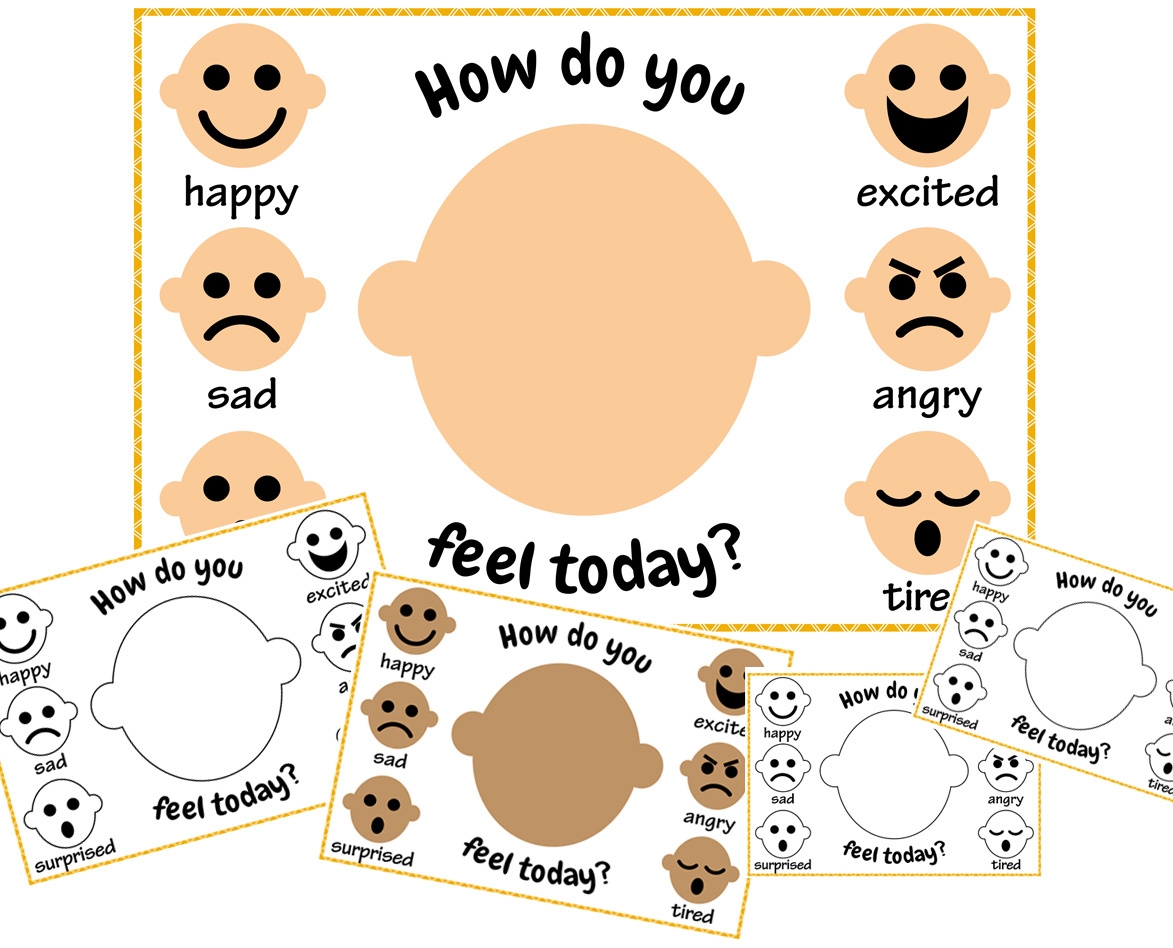 How Do You Feel Today Emotion Expression Worksheets TeachersMag