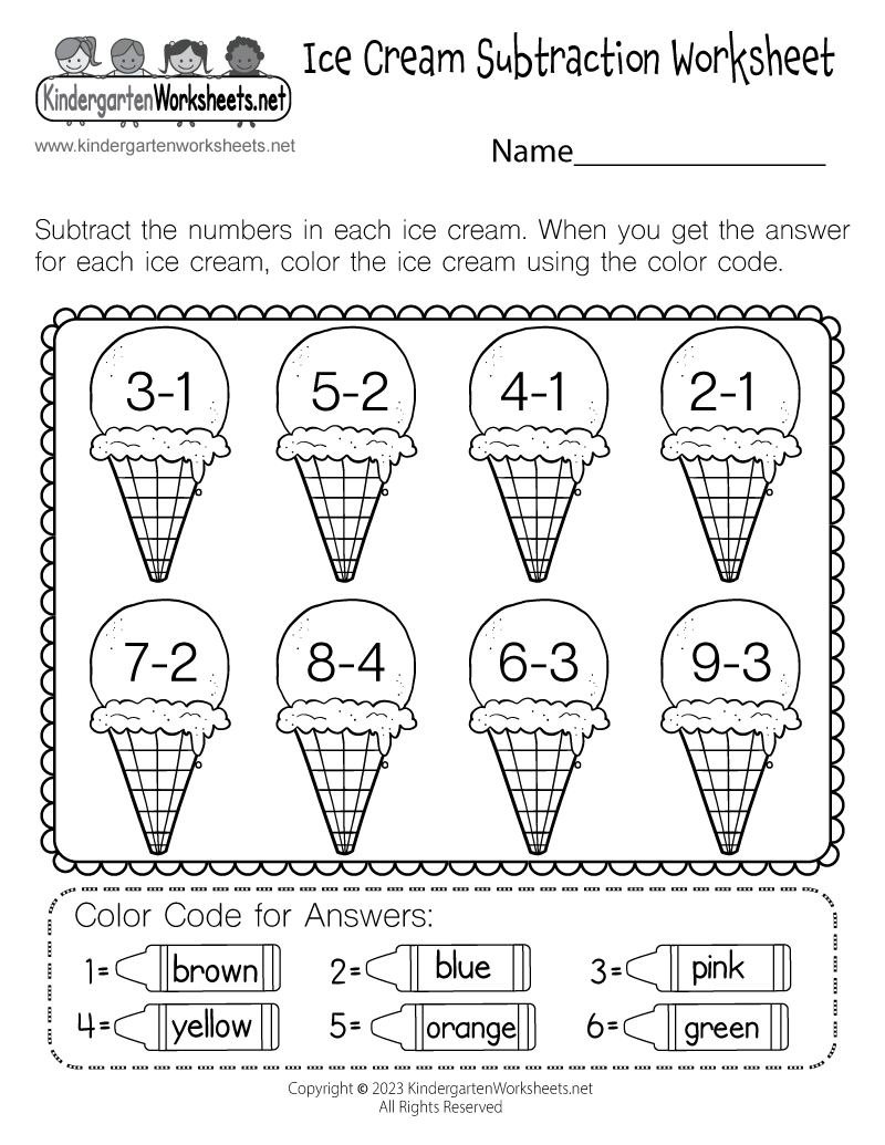 printable math kindergarten worksheets