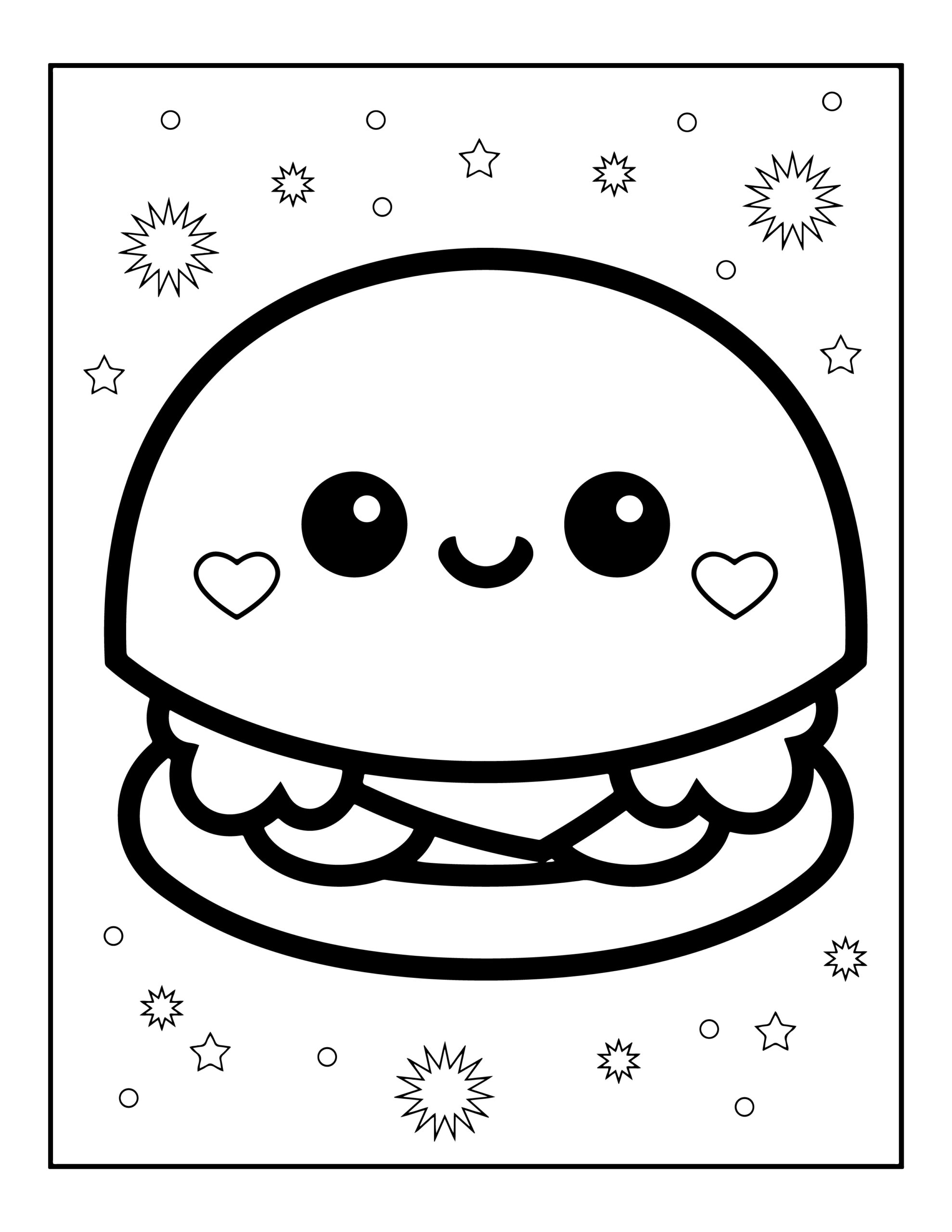 food coloring pages