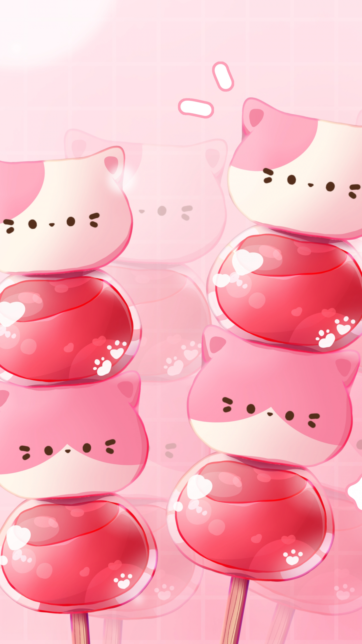 Kawaii Wallpaper 4K Candy Pink Aesthetic