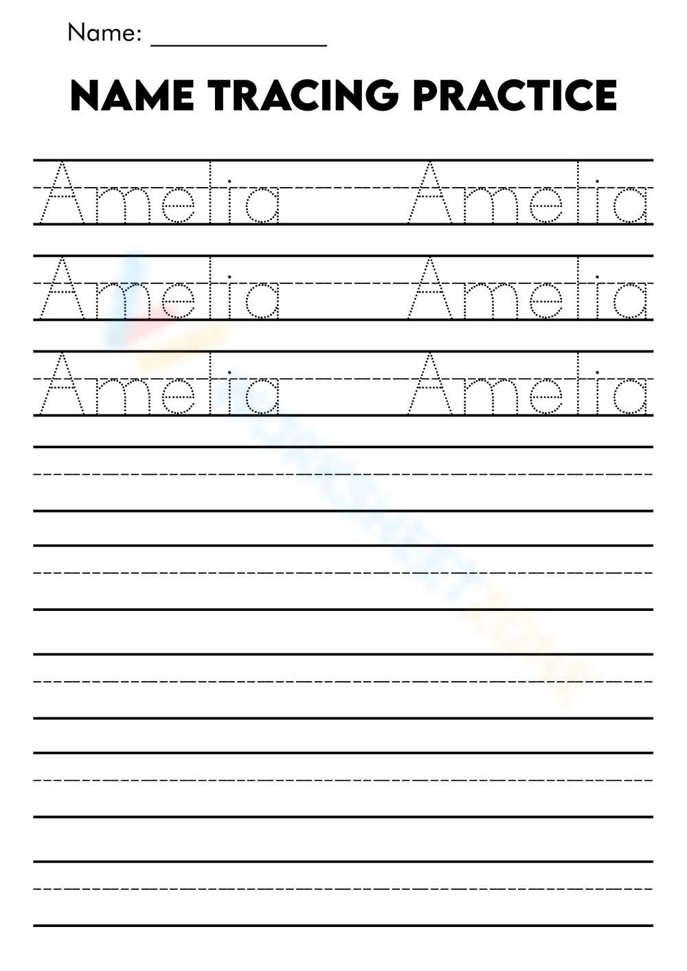 Kindergarten Name Tracing Worksheets Printable Kindergarten Name Tracing Worksheets Printable