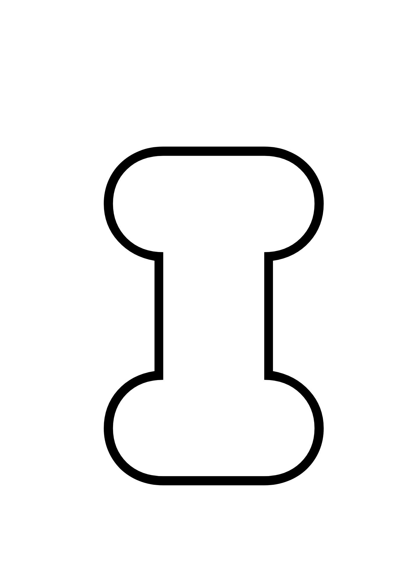 Large Alphabet Bubble Letters For Classroom Big Letters Templates Printable Block Letter Of The Week Kindergarten Homeschool Outline Letter Etsy