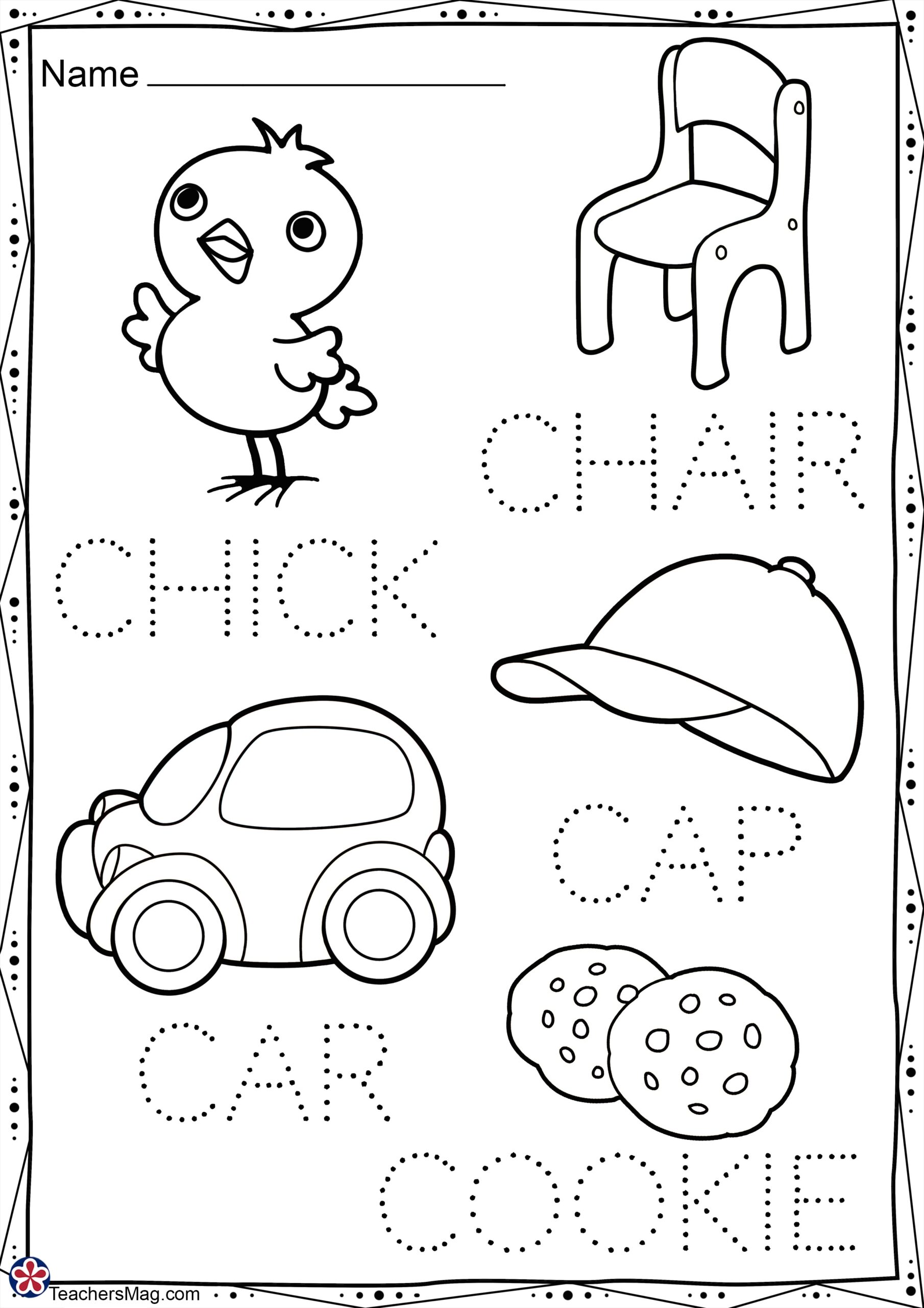 letter c printable worksheets