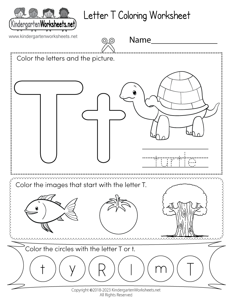 printable letter worksheet