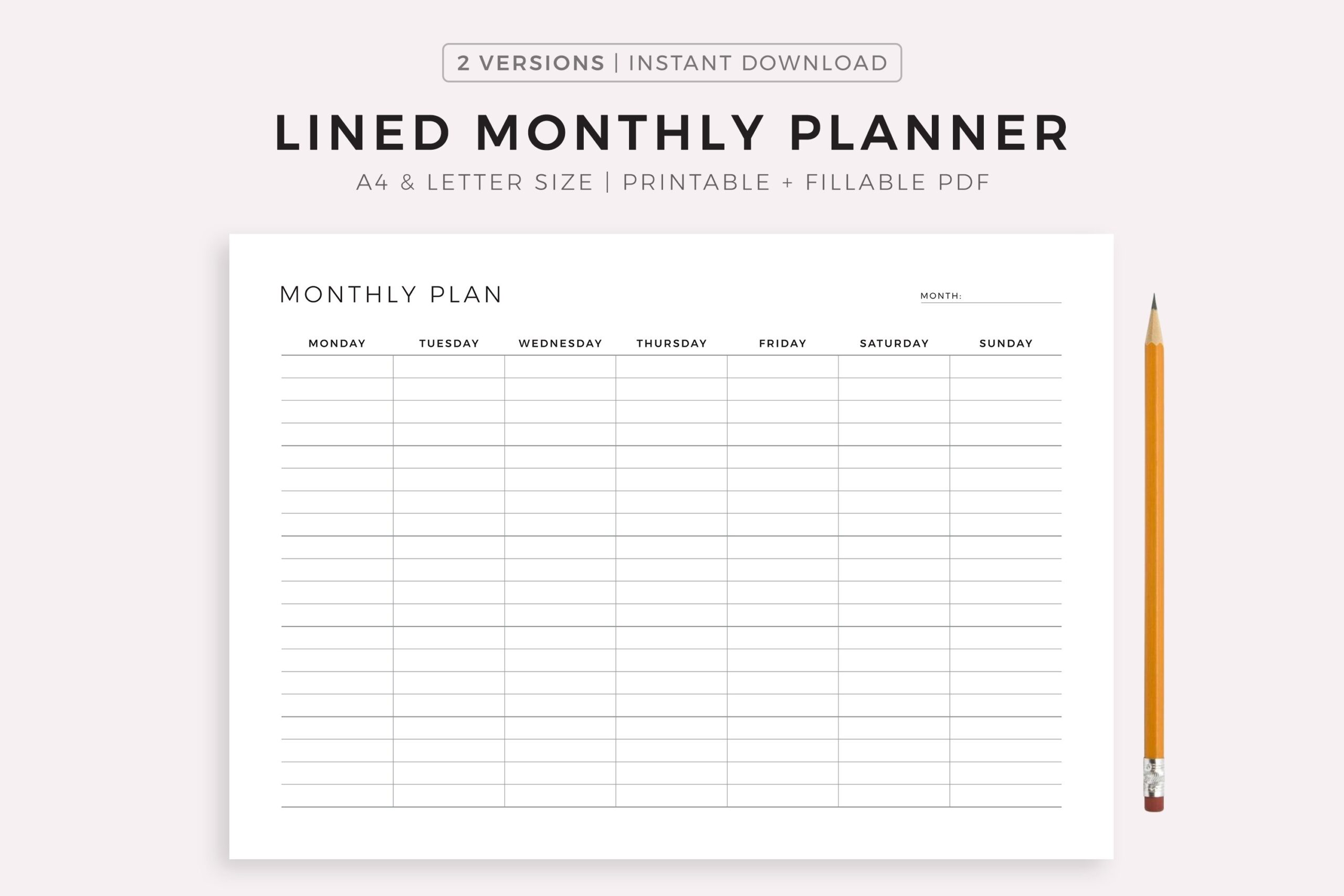 printable planner pdf