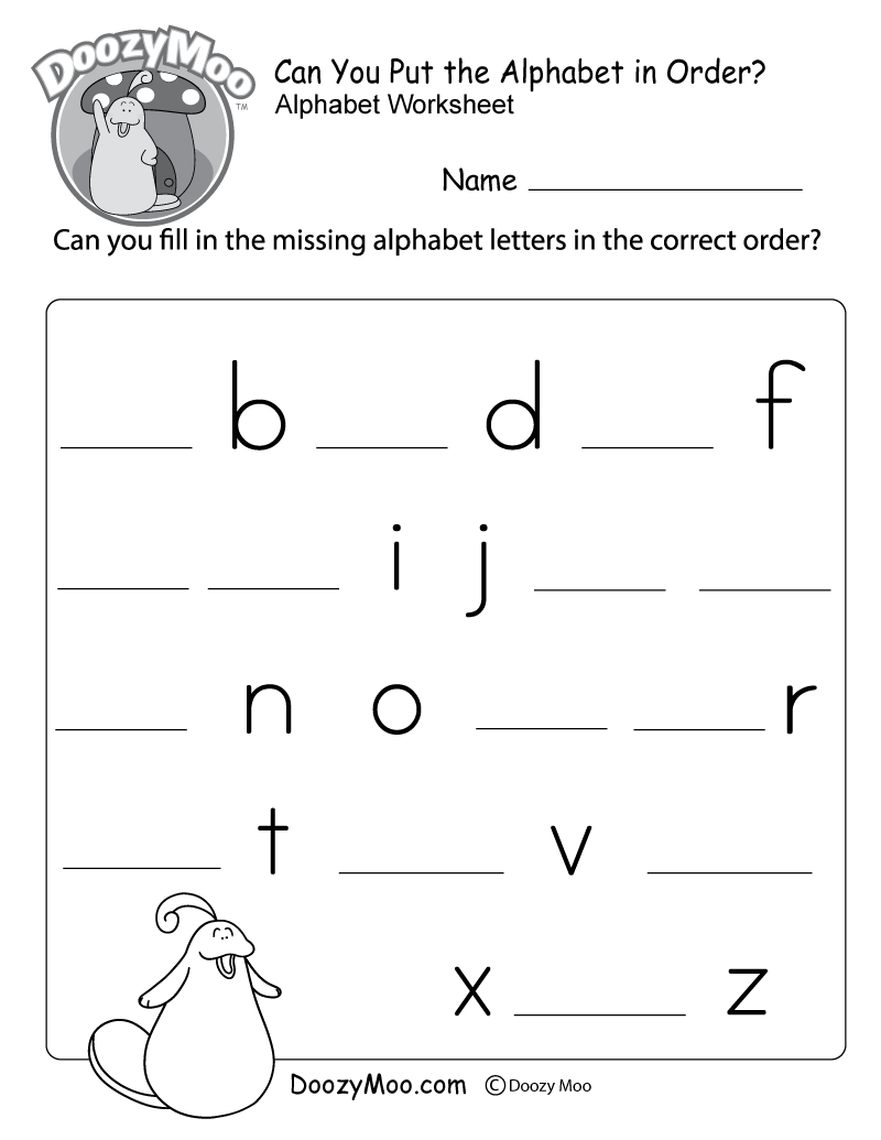 Missing Letter Worksheets Free Printables Doozy Moo Missing Letter Worksheets Free Printables Doozy Moo