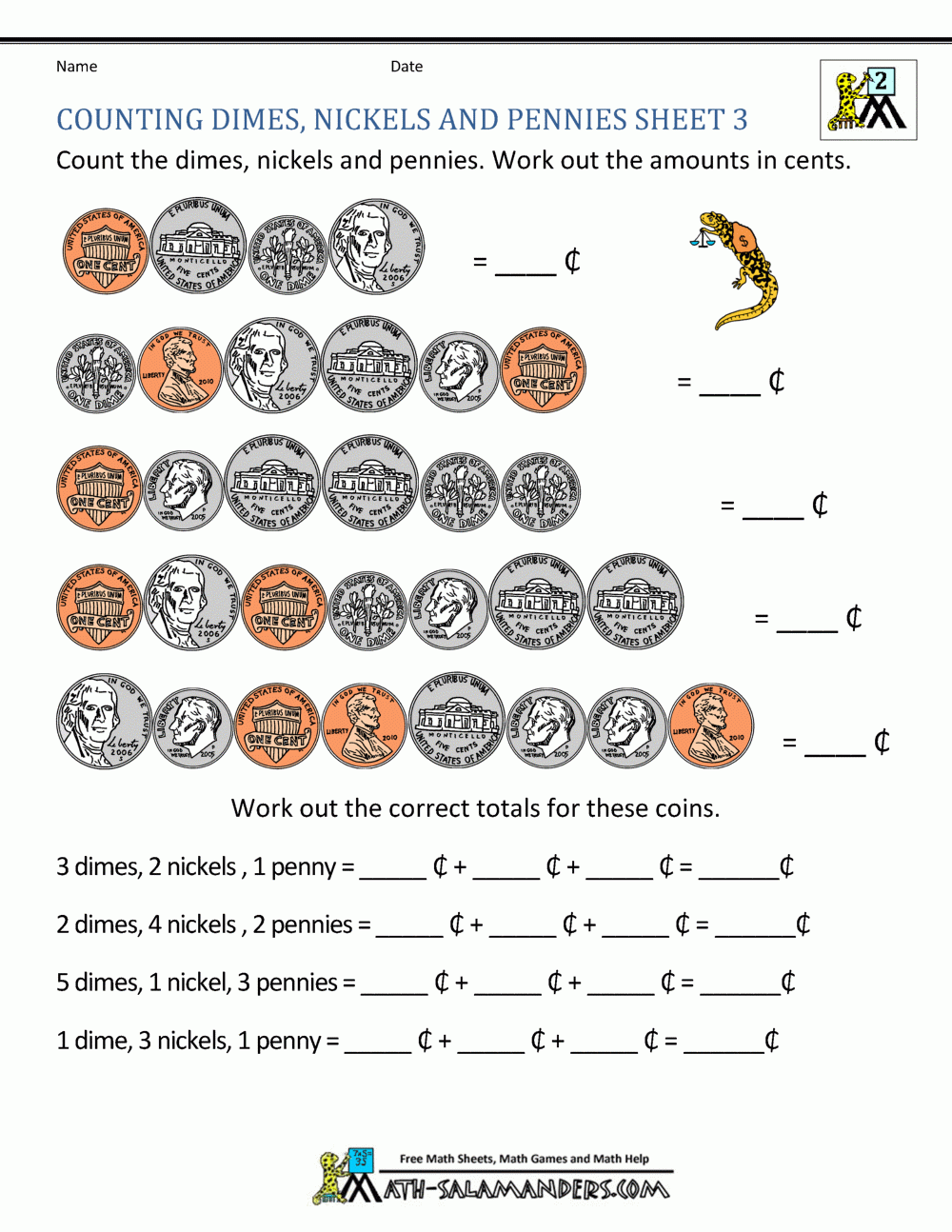 2nd grade math worksheets printable