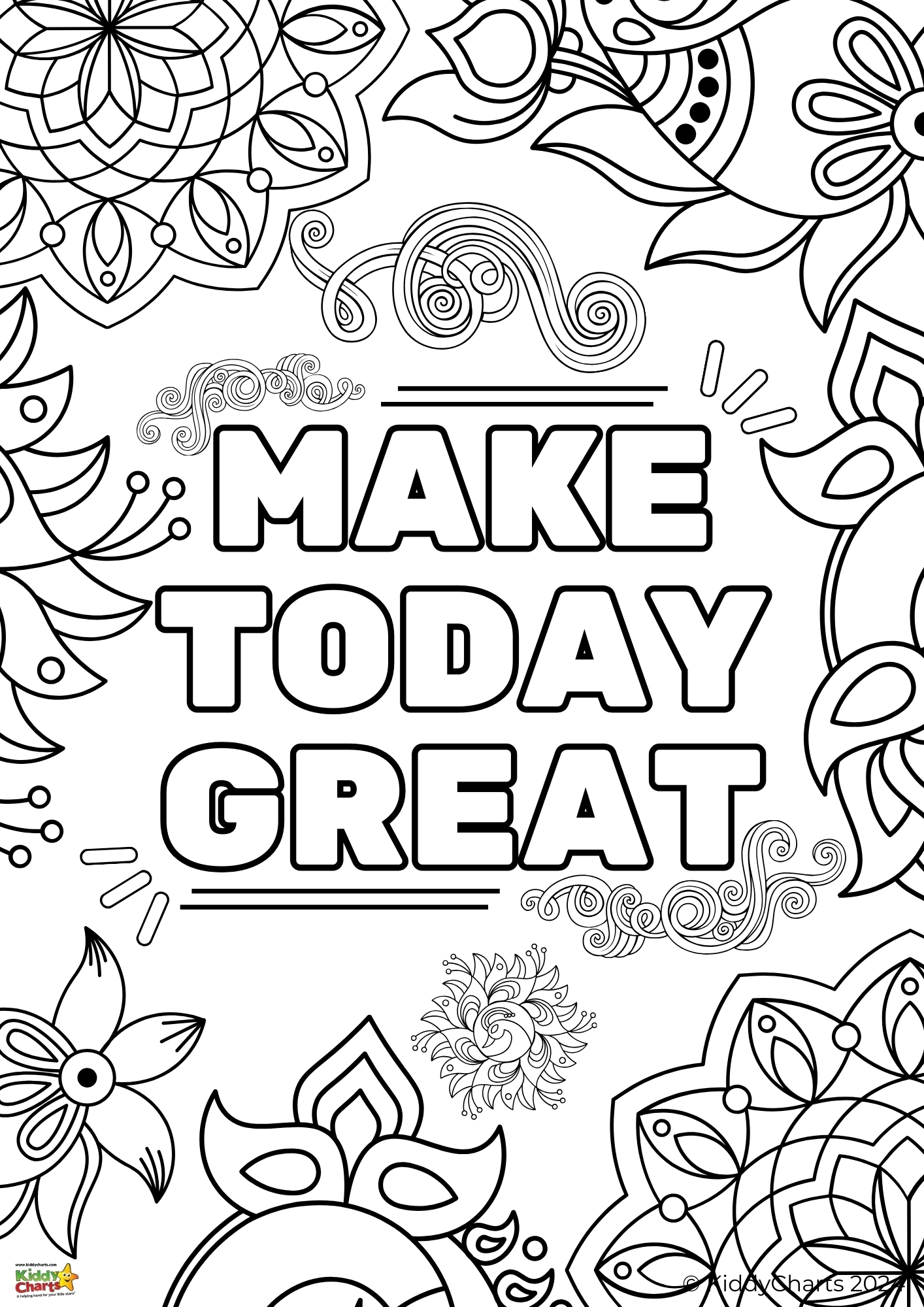 motivational coloring pages