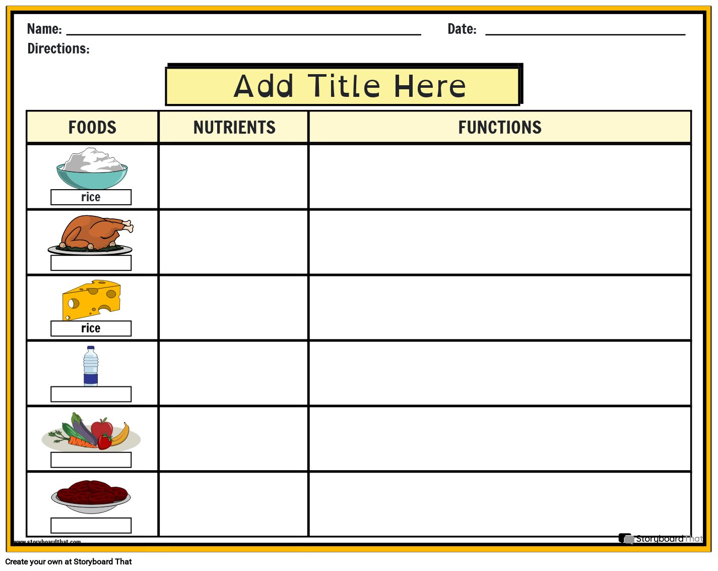 free printable nutrition worksheets for adults