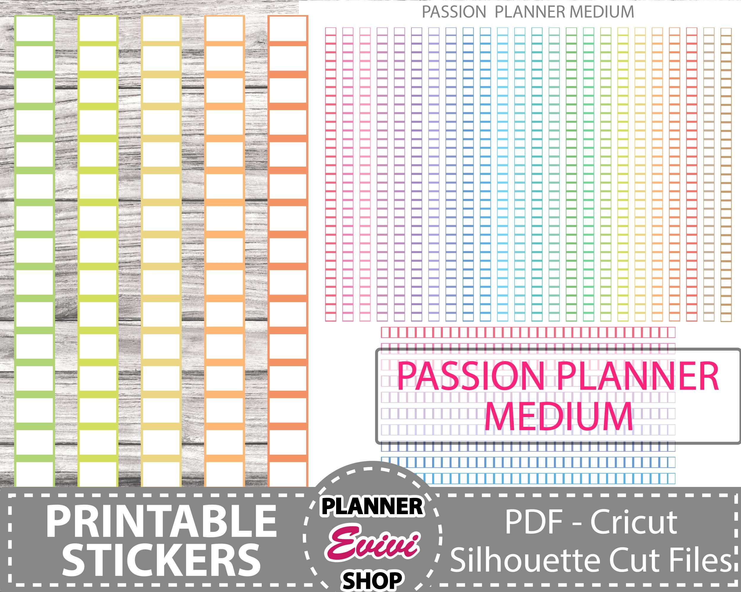 Passion Planner Stickers time BLOCK OUT Strips With Check Boxes For The Passion Planner Medium Printable Stickerprintable Etsy Passion Planner Stickers time BLOCK OUT Strips With Check Boxes For The Passion Planner Medium Printable Stickerprintable Etsy