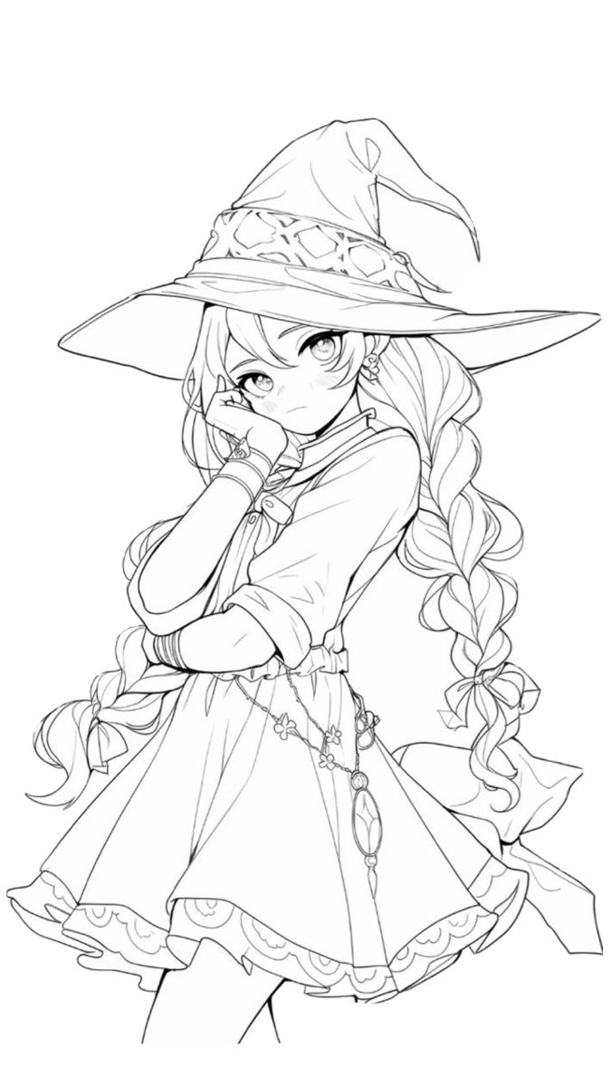 anime coloring pages