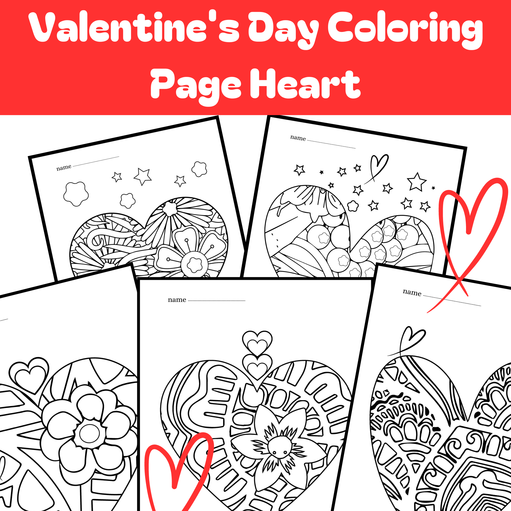 valentine's day coloring page valentine's day coloring page