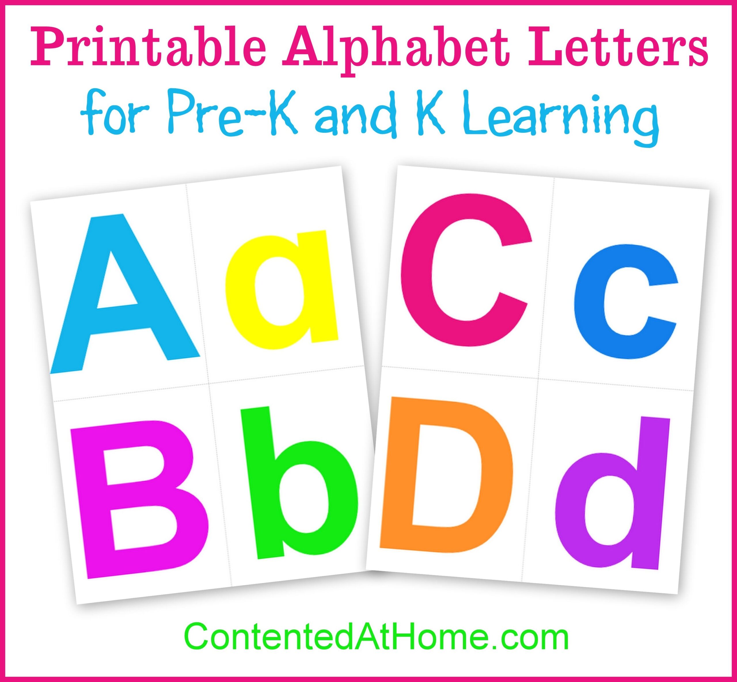 alphabet letters printable