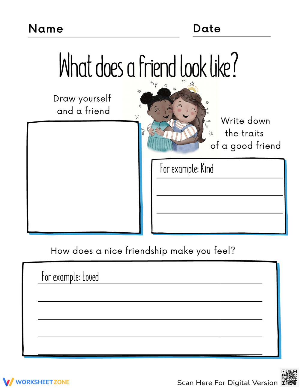 Printable Boundaries Worksheets