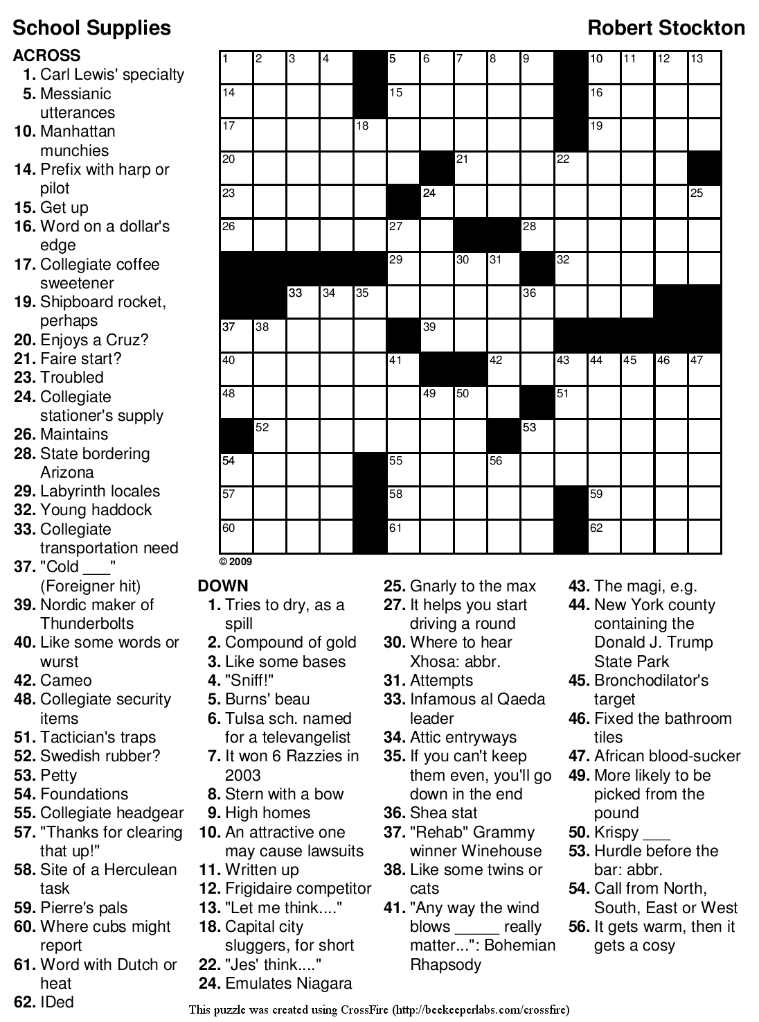 printable crossword puzzles for middle schoolers printable crossword puzzles for middle schoolers
