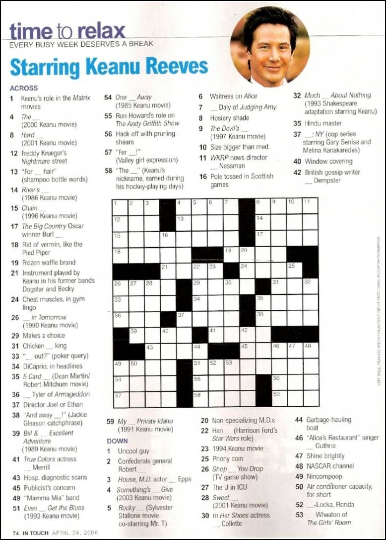 Printable Crossword Puzzles Discover 7 Crosswords Ideas People Magazine Crossword Puzzles And More Printable Crossword Puzzles Discover 7 Crosswords Ideas People Magazine Crossword Puzzles And More