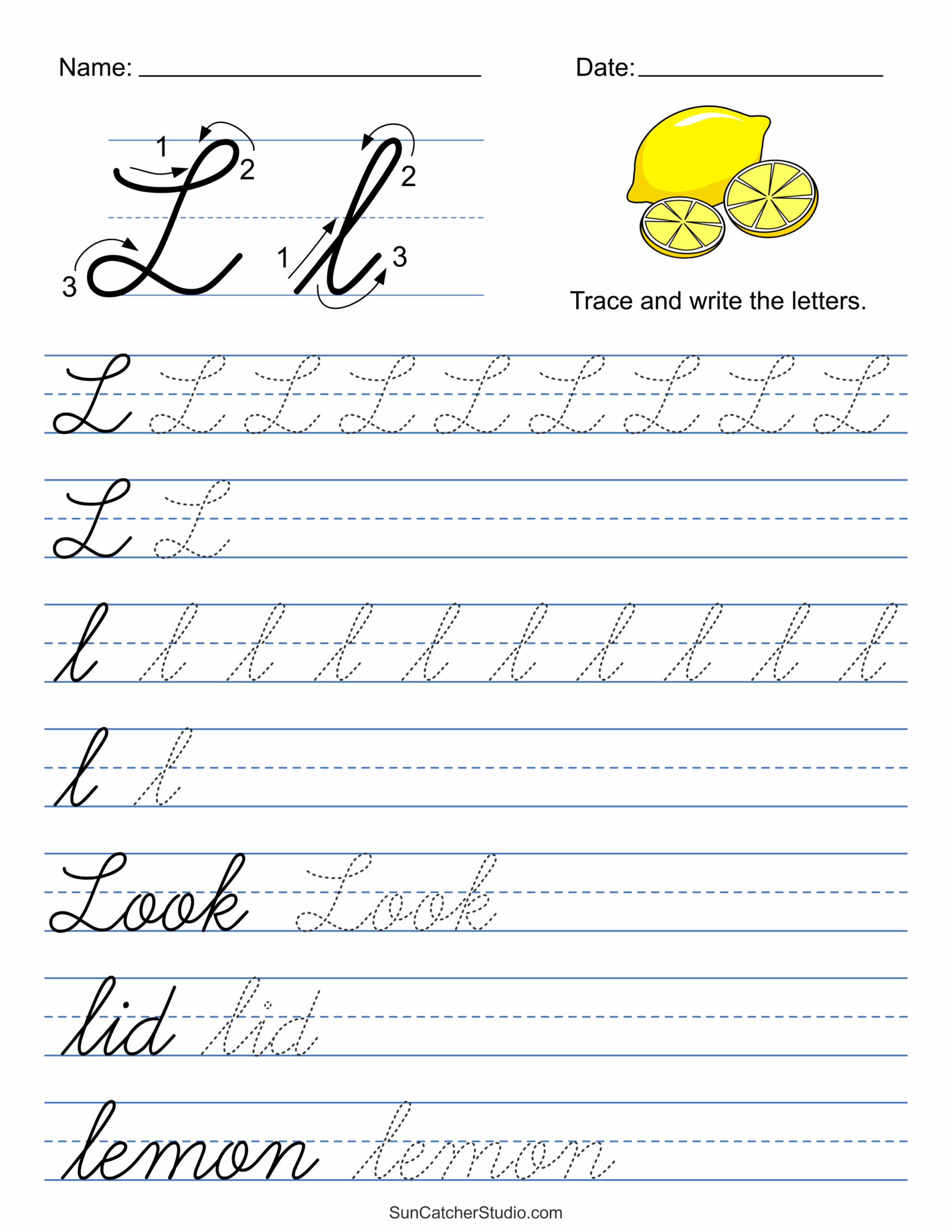 cursive worksheets printable cursive worksheets printable