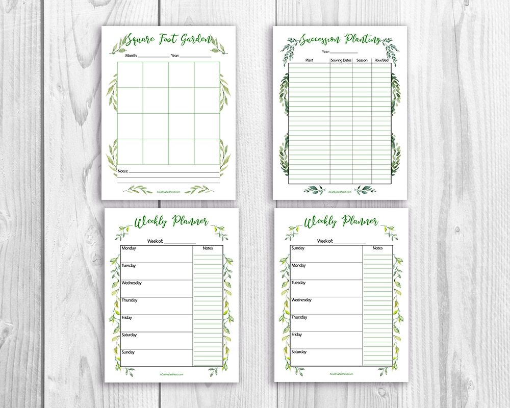 garden planner printable garden planner printable