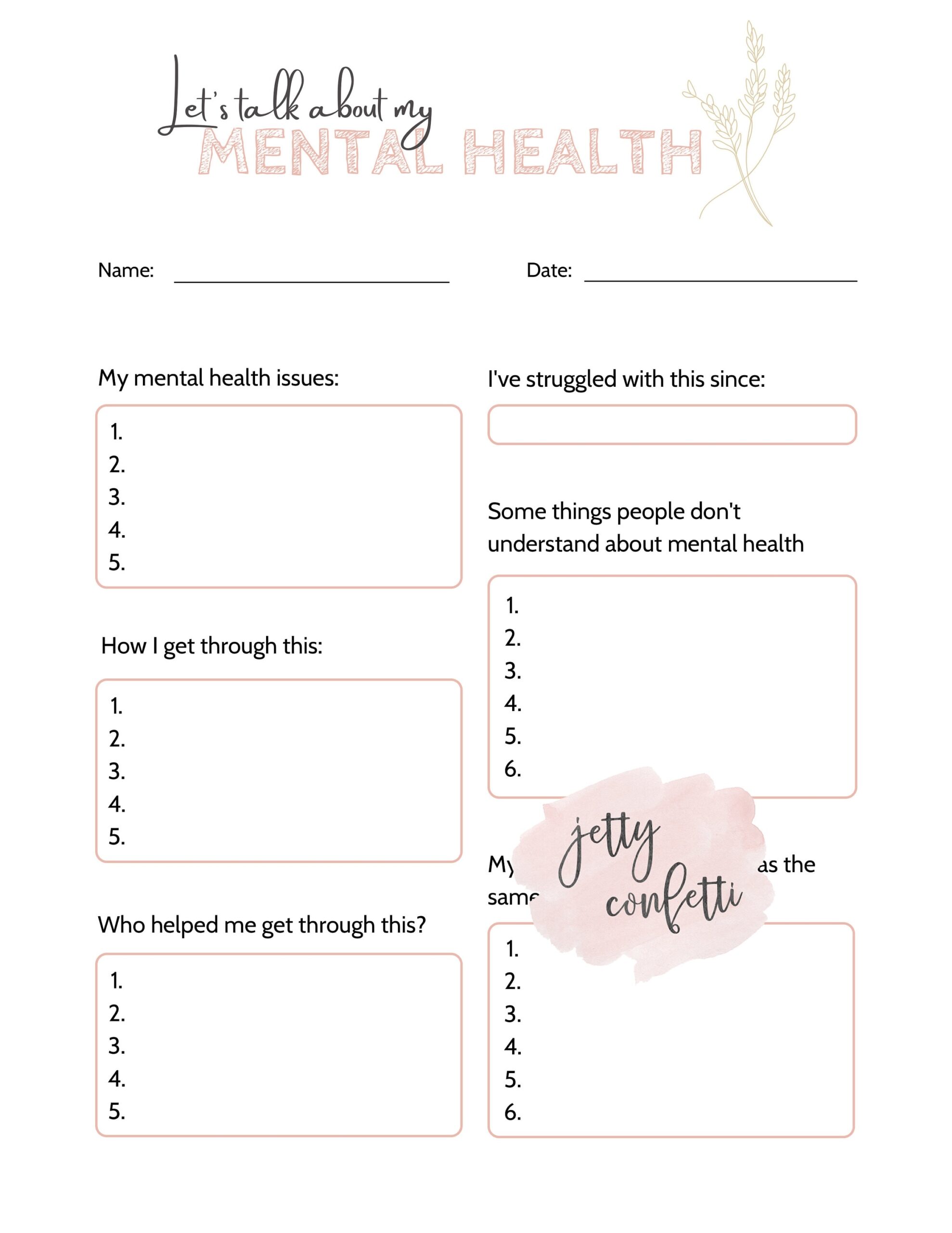 Printable Mental Health Journaling Pages Therapy Worksheets Counseling Printables Mental Health Worksheets Printable Self Care Pages Etsy Printable Mental Health Journaling Pages Therapy Worksheets Counseling Printables Mental Health Worksheets Printable Self Care Pages Etsy