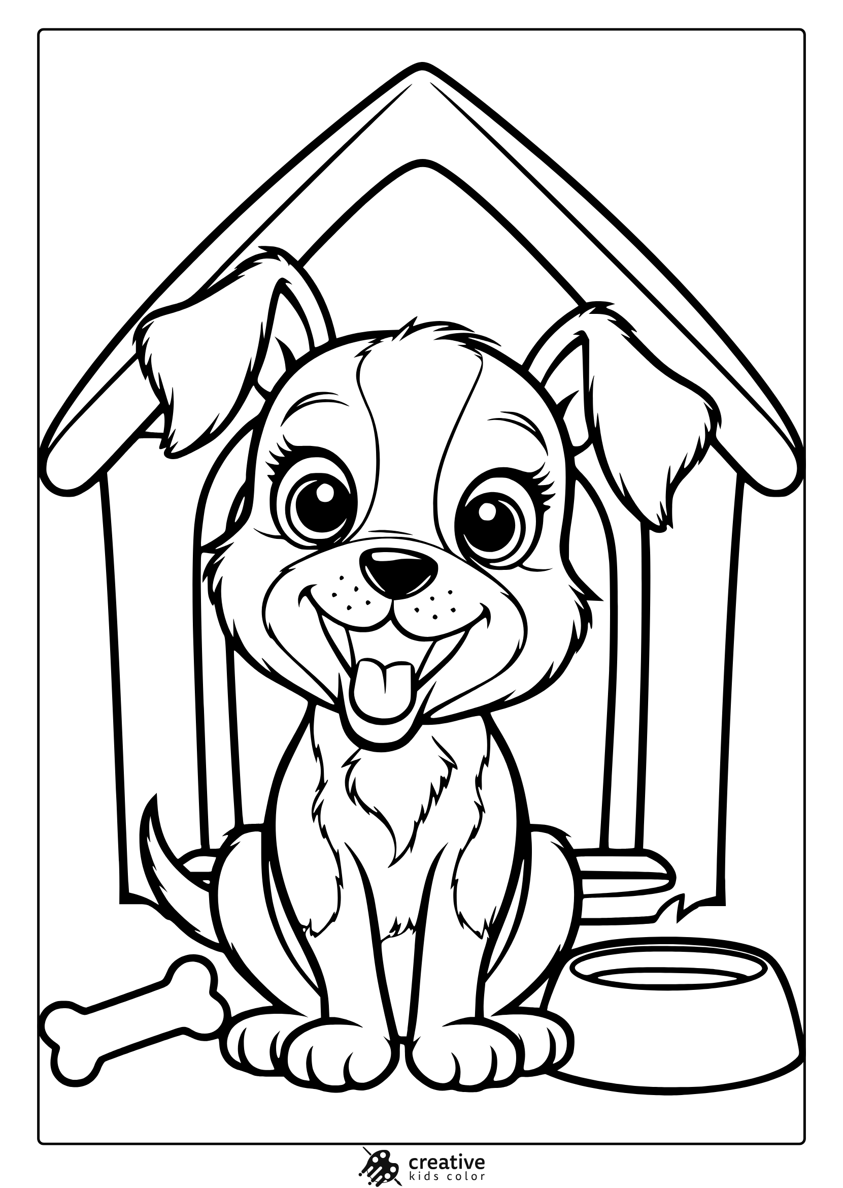 dog coloring pages