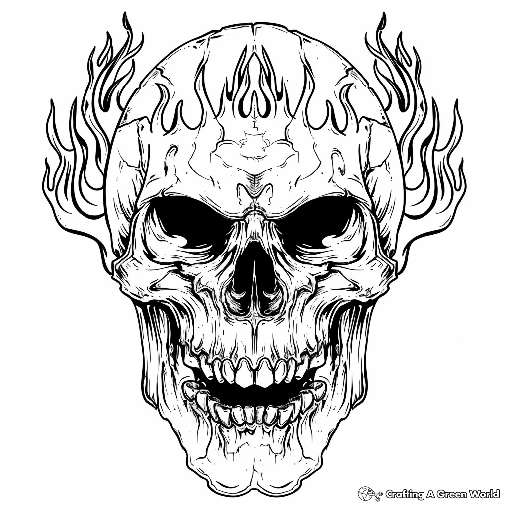 scary coloring pages