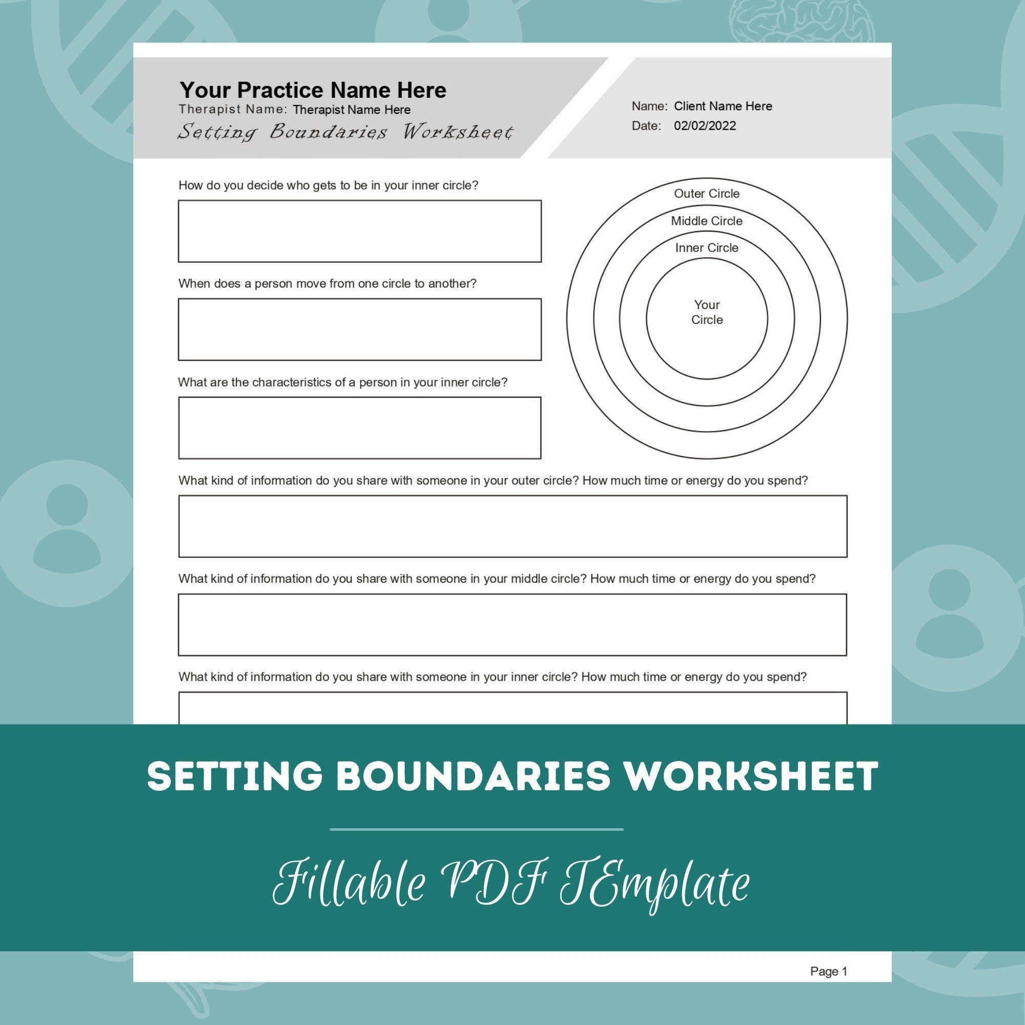 printable setting boundaries worksheet printable setting boundaries worksheet
