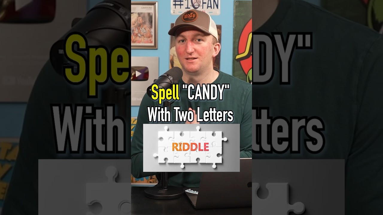 Spell CANDY With TWO LETTERS How Do You Do It shorts candy riddle question letters words YouTube Spell CANDY With TWO LETTERS How Do You Do It shorts candy riddle question letters words YouTube