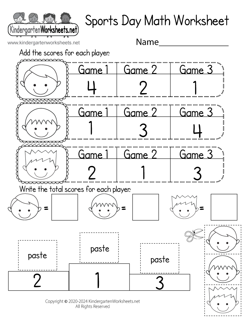 math worksheets for kindergarten printable math worksheets for kindergarten printable