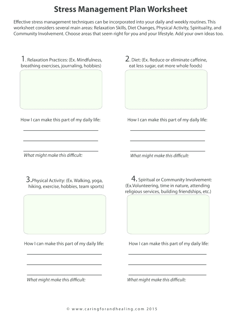 Stress Management Plan Worksheet Fill Out Sign Online DocHub Stress Management Plan Worksheet Fill Out Sign Online DocHub